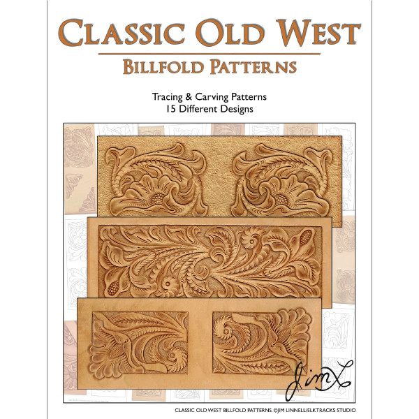 JLPAT.Classic Old West Billfold Patterns.01.jpg Jim Linnell Patterns Image
